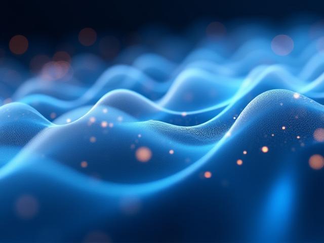 Sonic layering project visual - immersive waveforms and oscillations